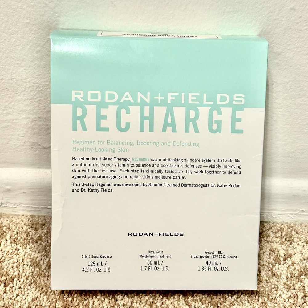 Rodan and Fields Recharge Regimen Set